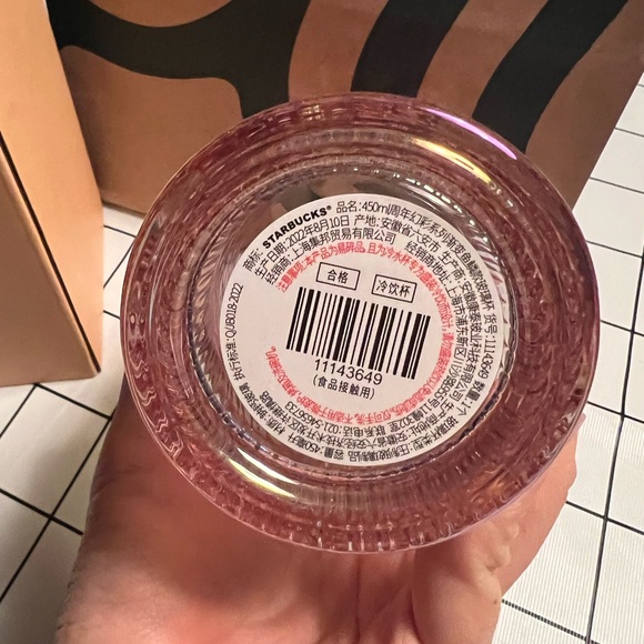 2x NIB Starbucks Mermaid Transparent Limited Edition Cups Set - Picture 14 of 15